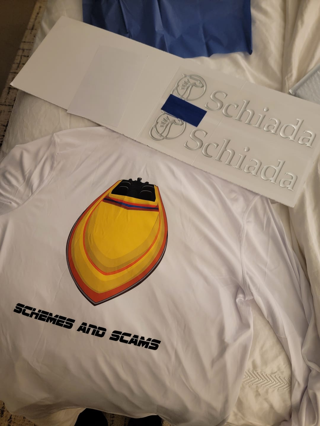 Customer photo review of Custom Dri-Fit Fishing Hoodies