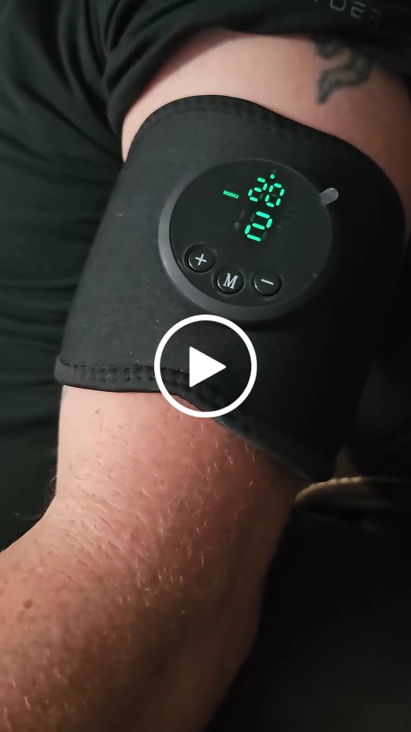 Customer video review of ULTRA MUSCLE STIMULATOR