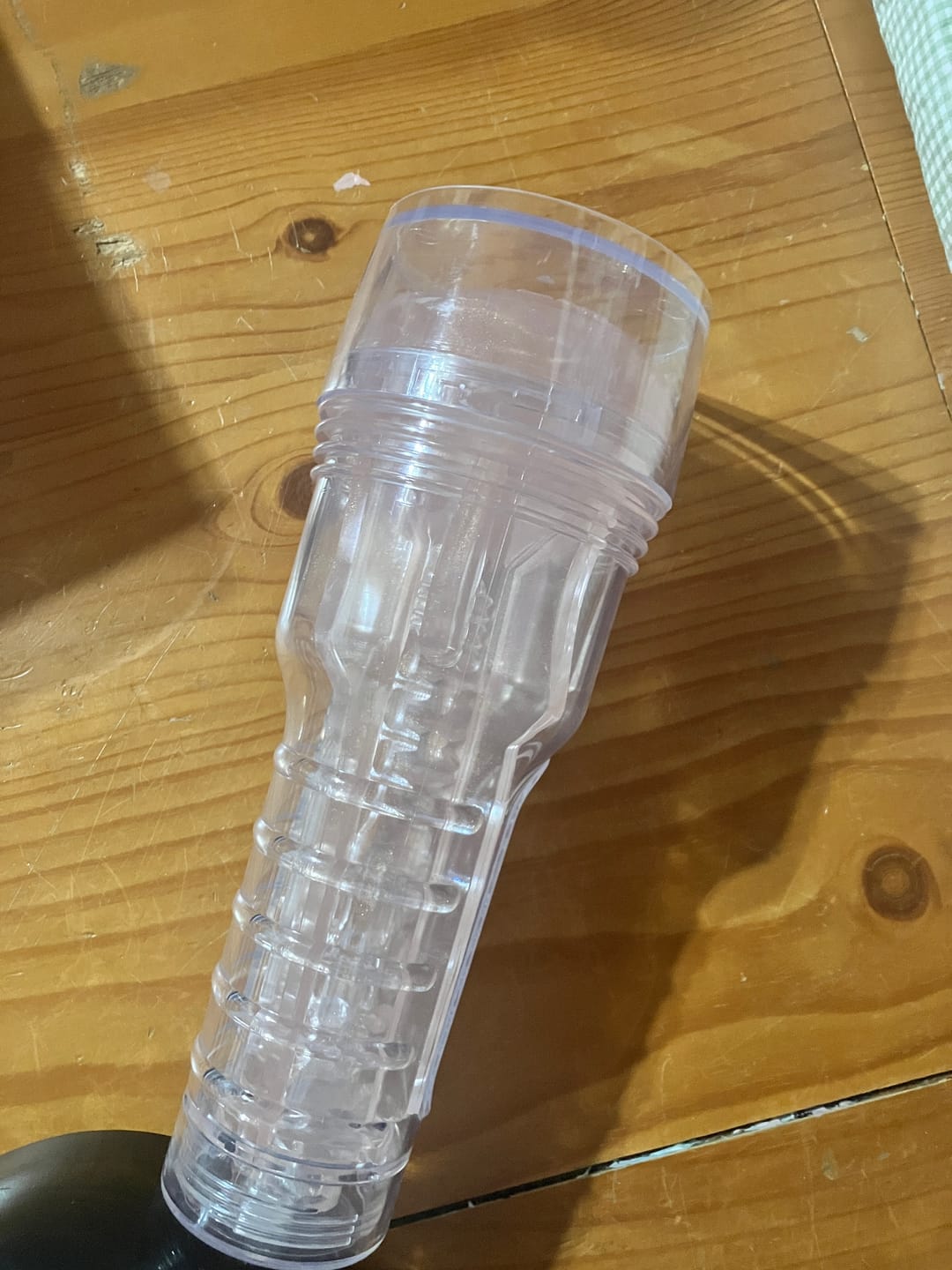 Customer photo review of Fleshlight Case: Clear