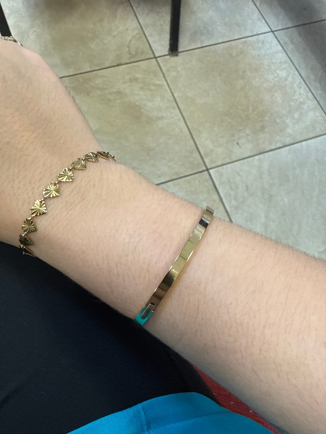 Customer photo review of Classic Flat Bangle