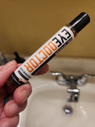 Customer photo review of Eye Doctor - Coffee Eye Serum