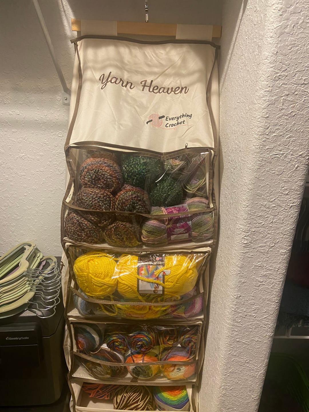 Customer photo review of Yarn Heaven Storage Bag
