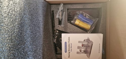 Customer photo review of Simsonn Plus X Hydraulic Pedal Black Set