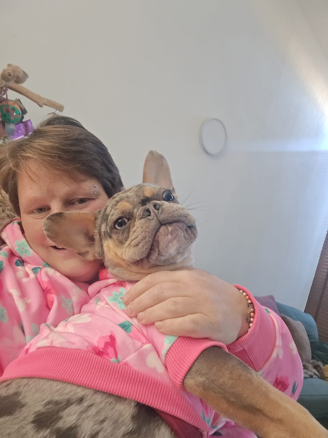 Customer photo review of Human Hoodie Prints