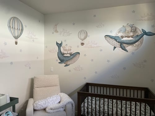 Customer photo review of Boho Whales