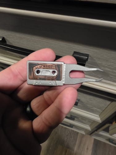 Customer photo review of Blacklist 016: The Double-Sided Mixtape Relic Pitch Tool - LTD 20