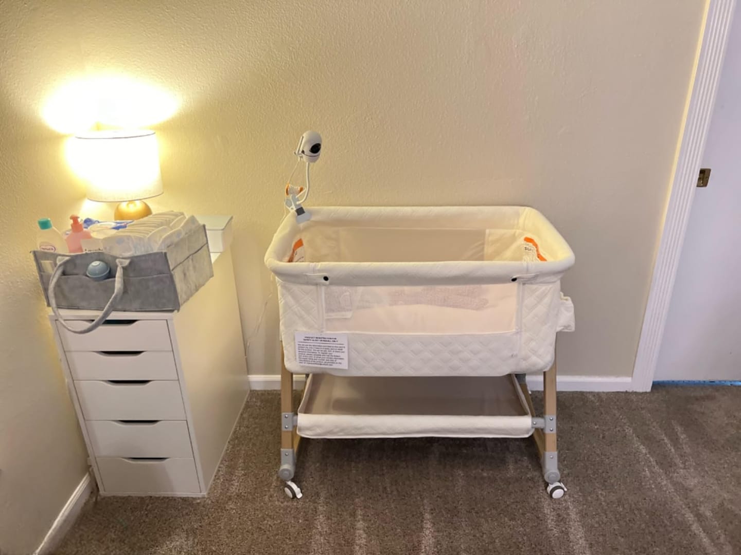 Customer photo review of HARPPA Cuddly | 3-in-1 Baby Bassinet Bedside Sleeper with Mattress + Cover (No Sheet)