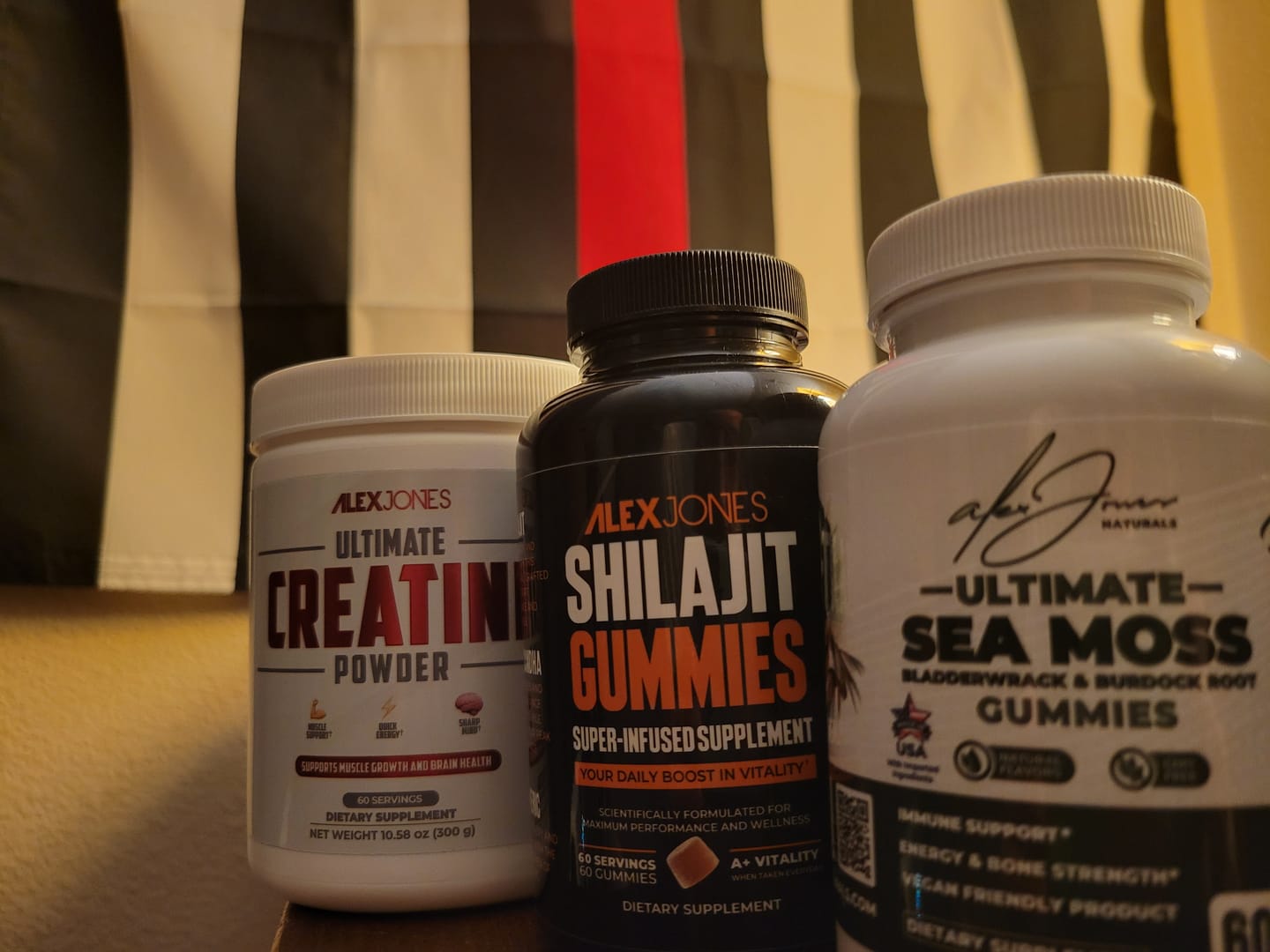Customer photo review of Ultimate Creatine Powder by Alex Jones