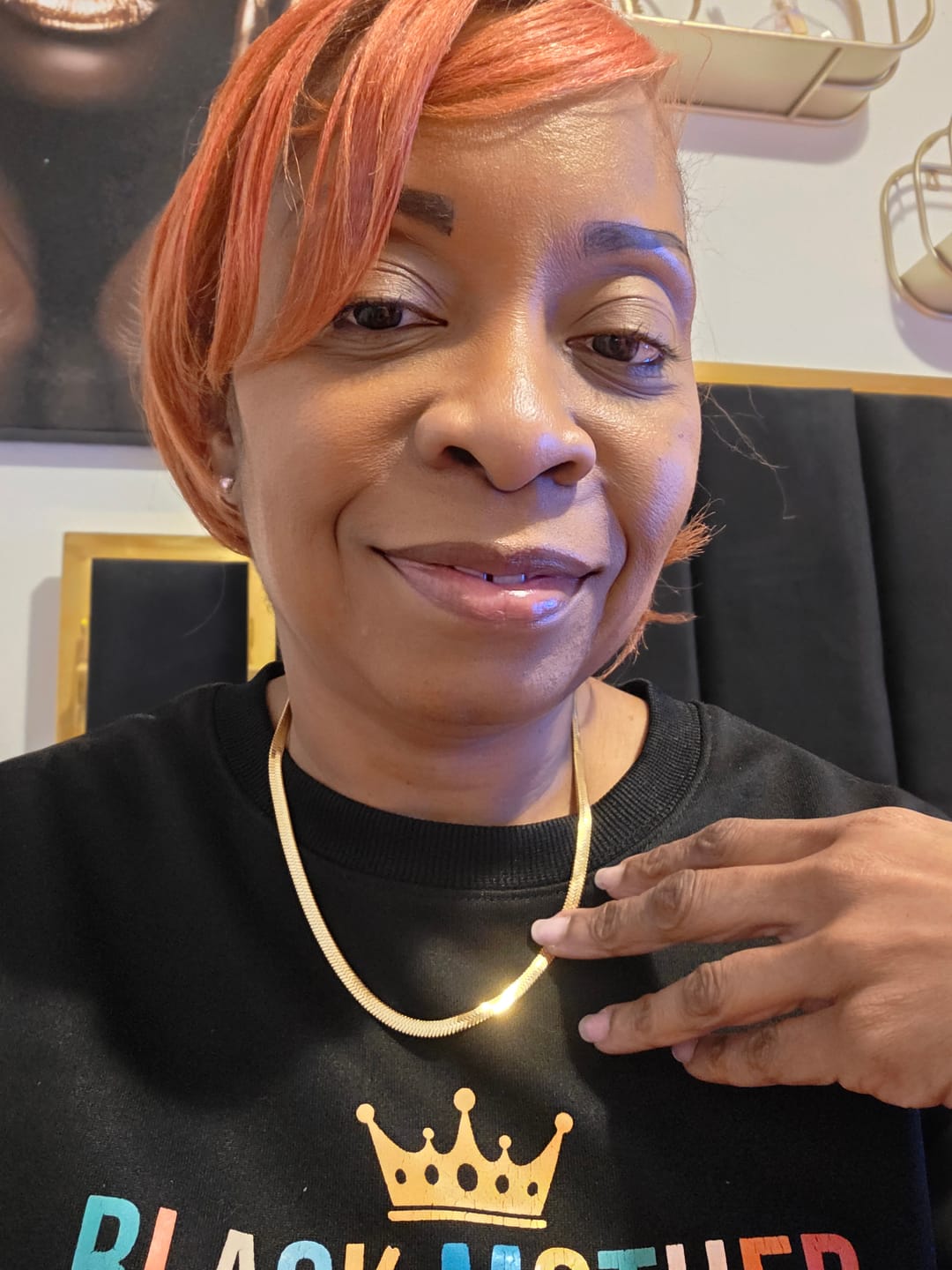 Customer photo review of Herringbone Chain - 5mm