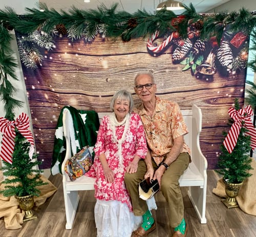 Customer photo review of Flutter Top, Rayon Floral