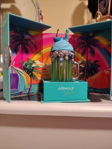 Customer photo review of Armaf Delights Island Bliss Eau de Parfum Unisex 3.4 oz