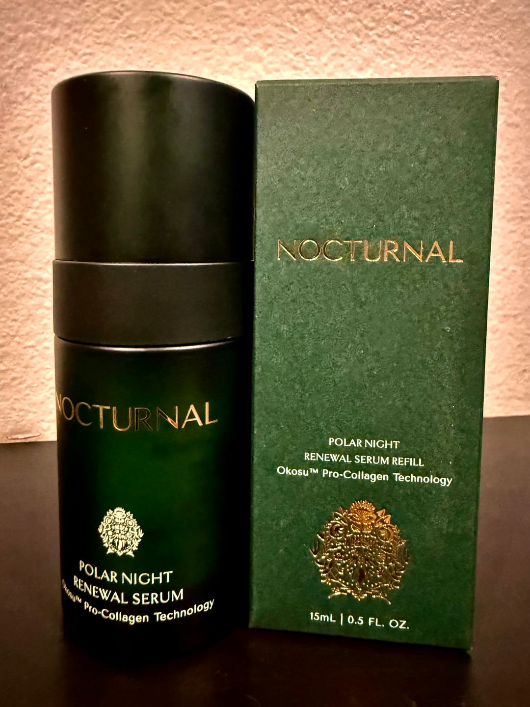 Customer photo review of Polar Night RENEWAL SERUM