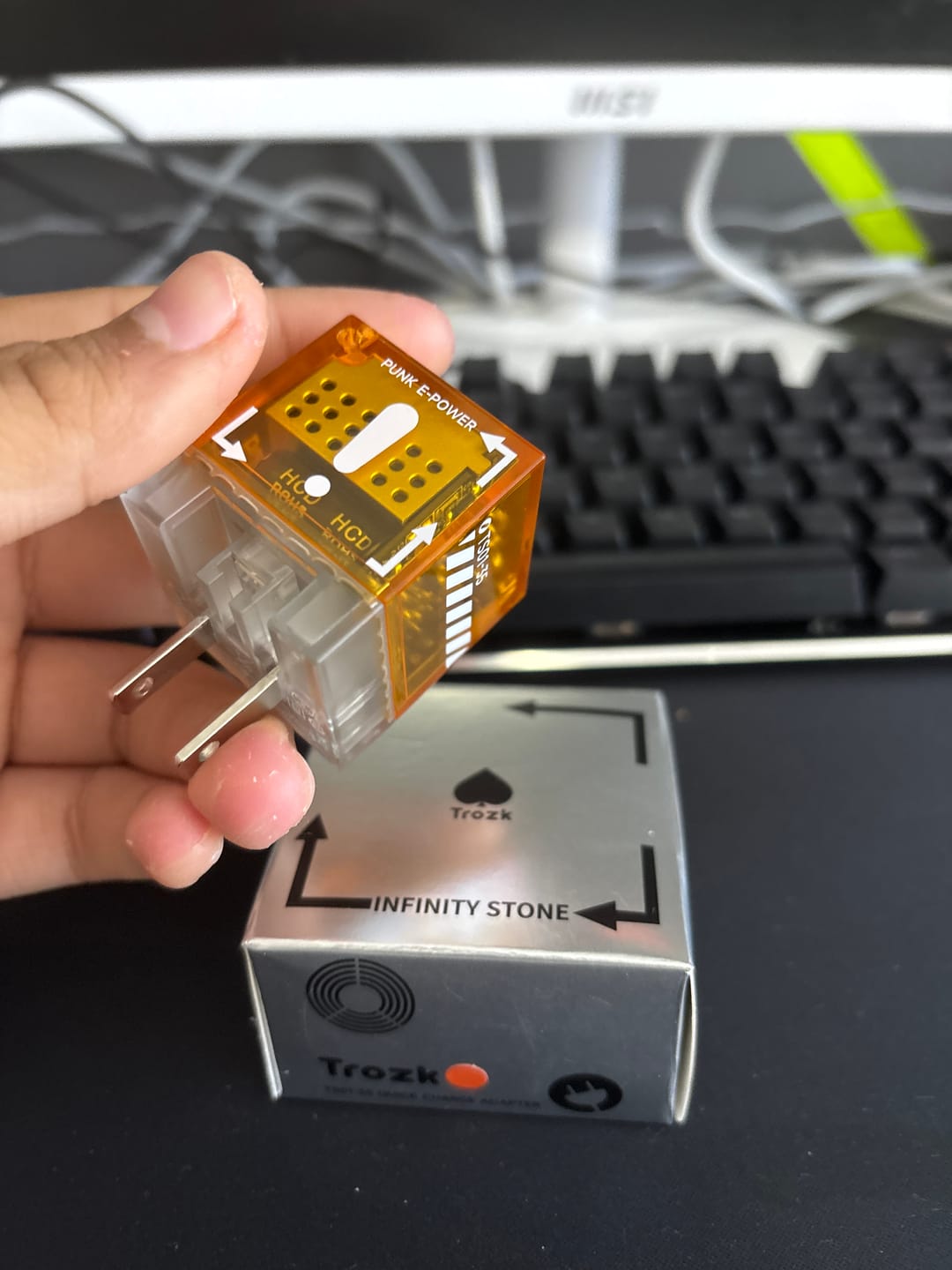 Customer photo review of Infinity Stone Adapter