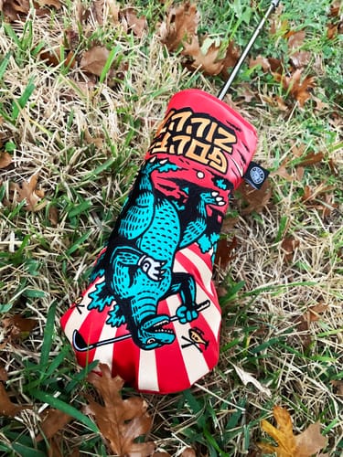 Customer photo review of Golf-Zilla Headcover