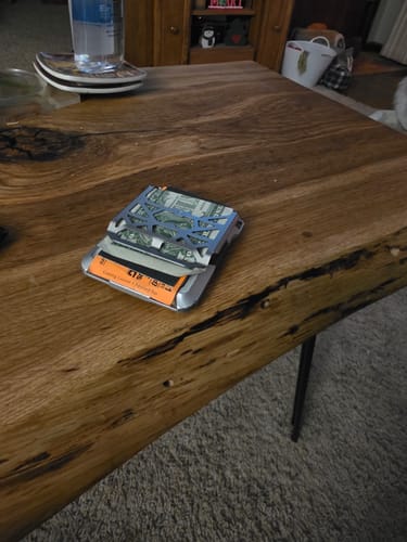 Customer photo review of M1 MAVERICK™ RAIL WALLET - BLACK FRIDAY SPECIAL