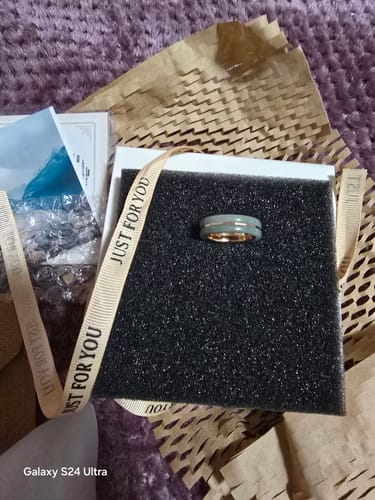 Customer photo review of Verdant Paragon - Ring of Goldborne Jade