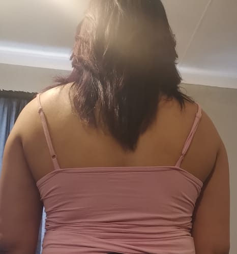 Customer photo review of Glow + Grow Hair Growth Collagen + FREE GIFT