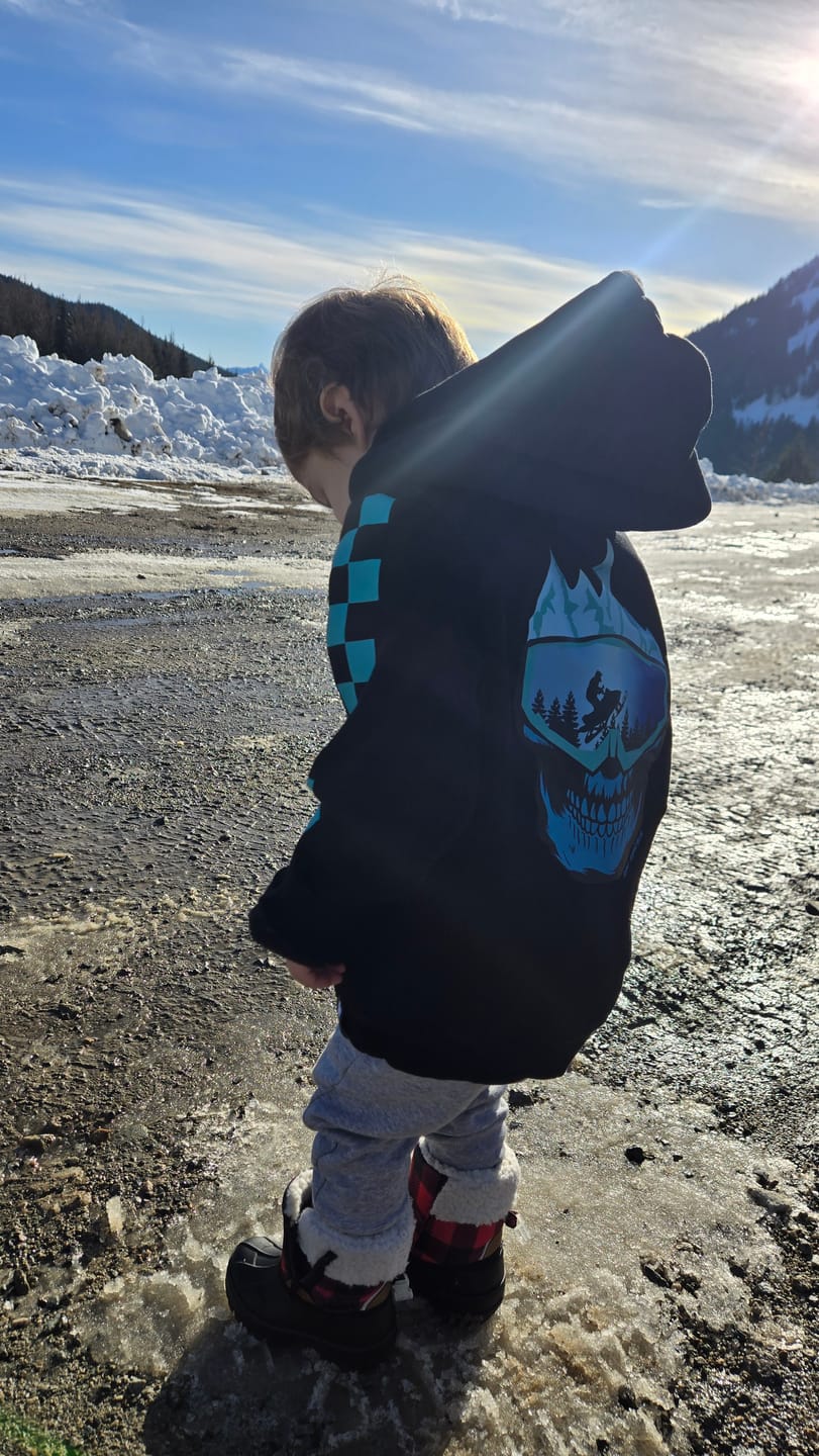 Customer photo review of Skull Mountain - Hoodie
