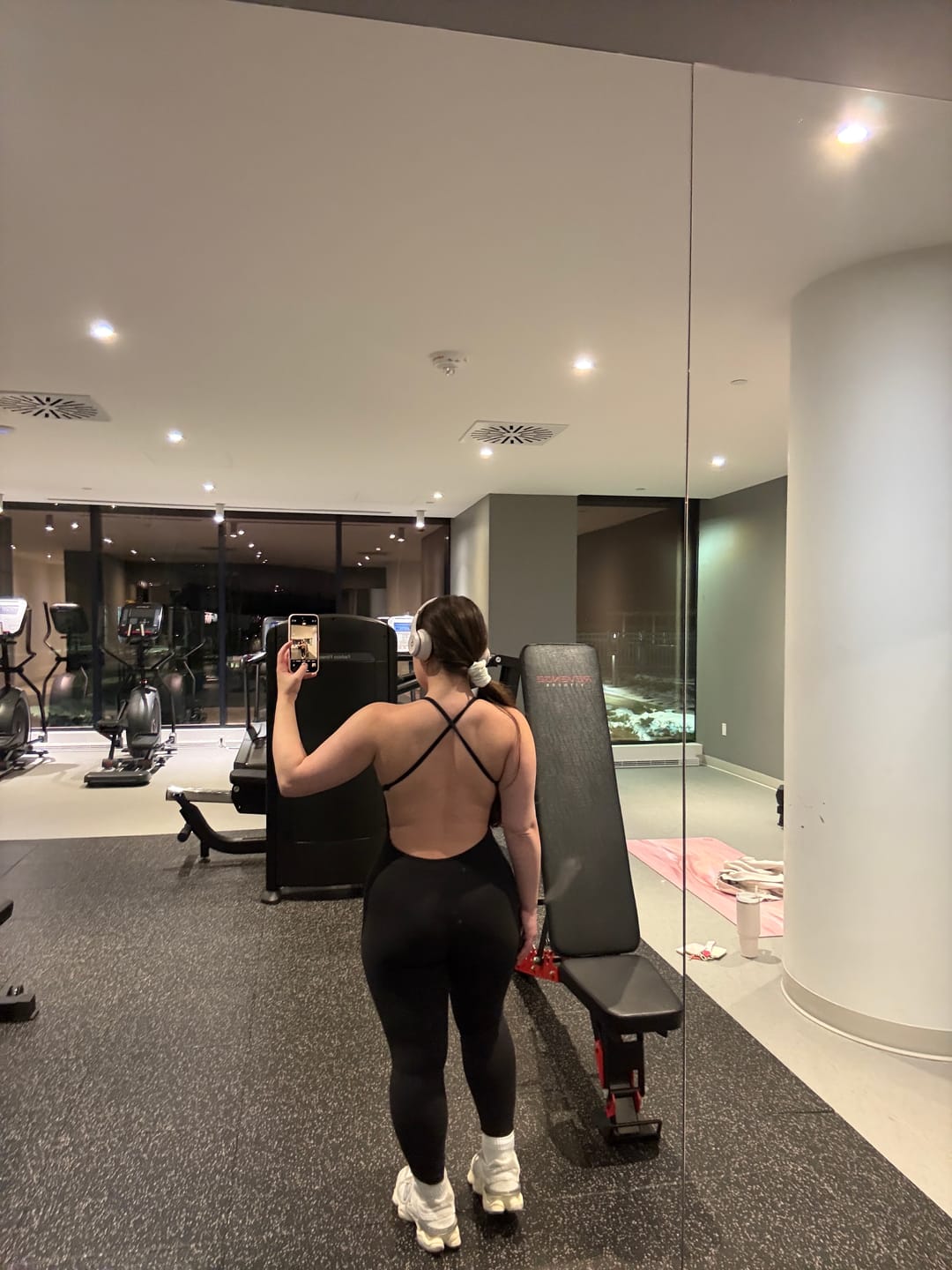 Customer photo review of The Bare Onesie / Black