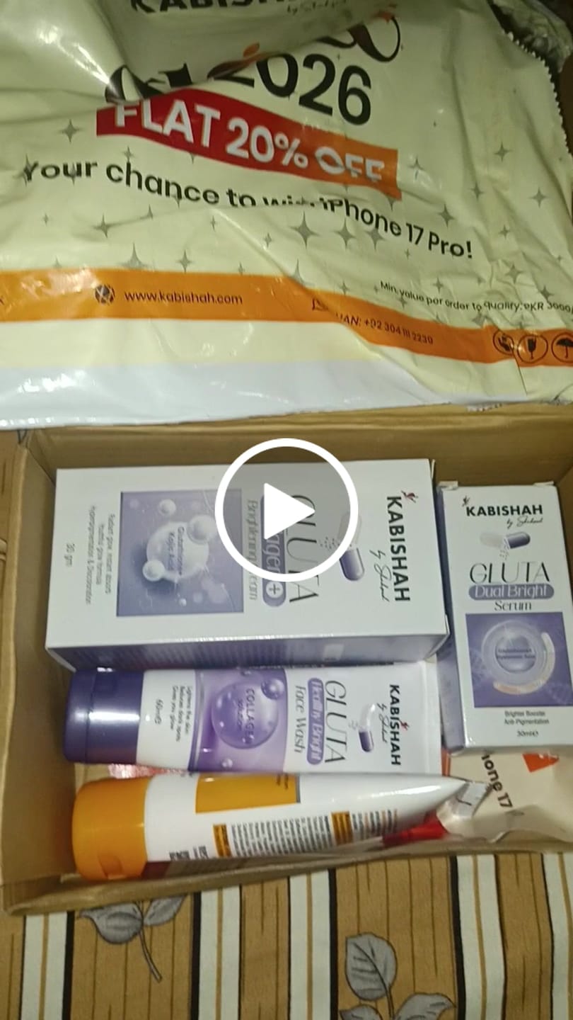 Customer video review of Gluta Special Radiance Kit