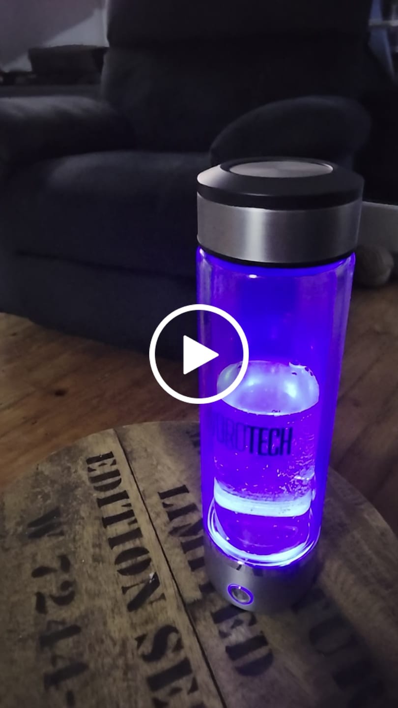 Customer video review of Hydrogen Water Bottle
