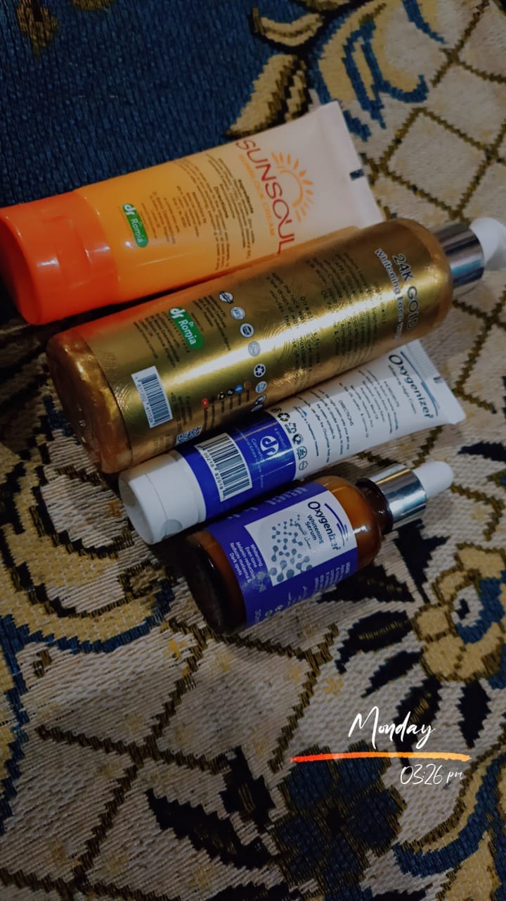 Customer photo review of Special whitening bundle – Whitening Cream & Brightening Products