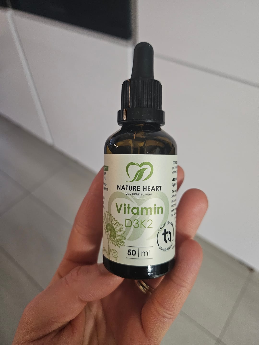 Customer photo review of Vitamin D3 Tropfen 1.000 I.E.