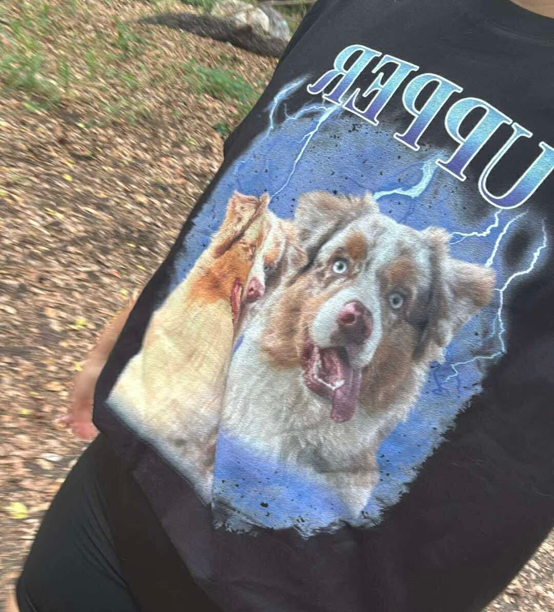Customer photo review of Votre photo années 90 - T-Shirt personnalisé