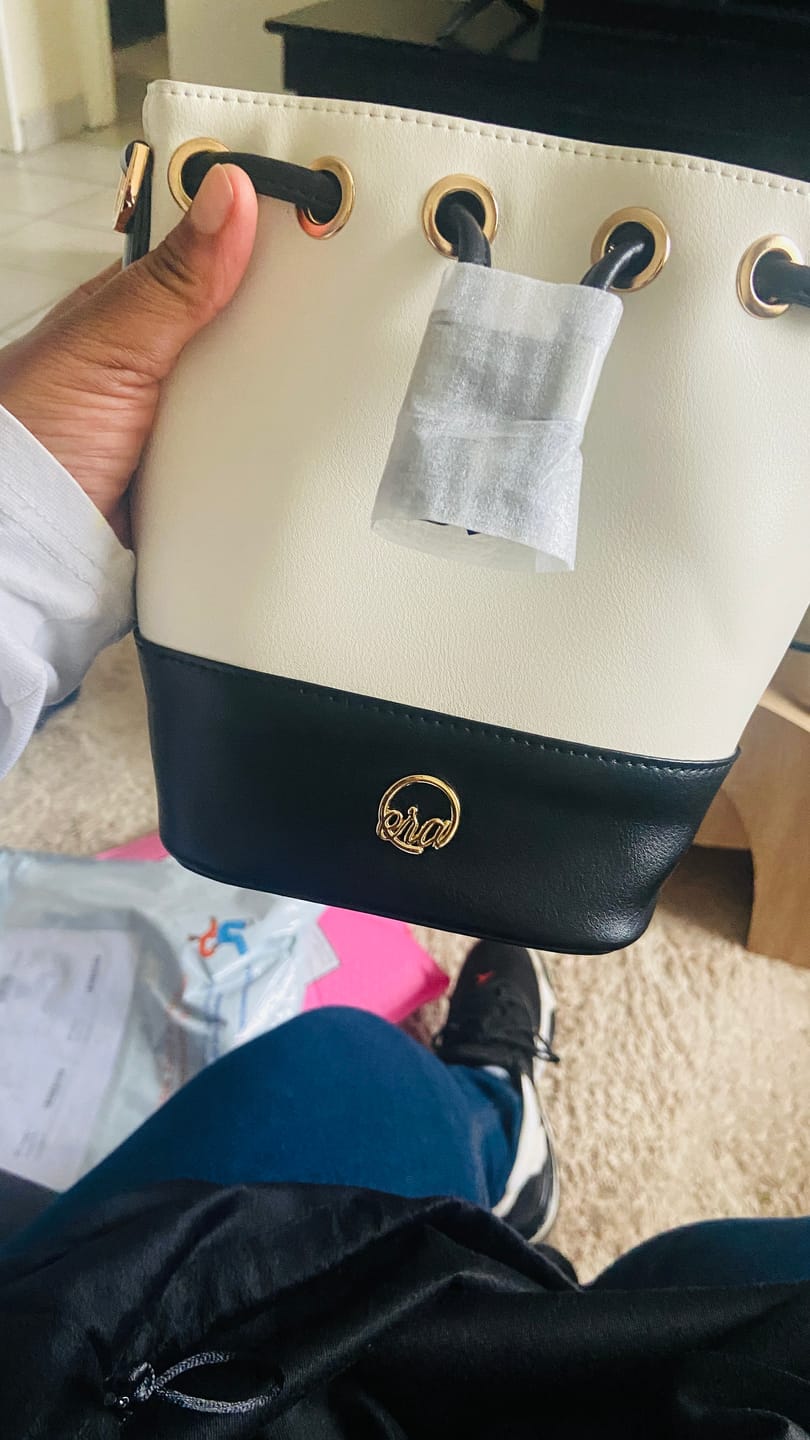 Customer photo review of The Monroe Bucket Bag