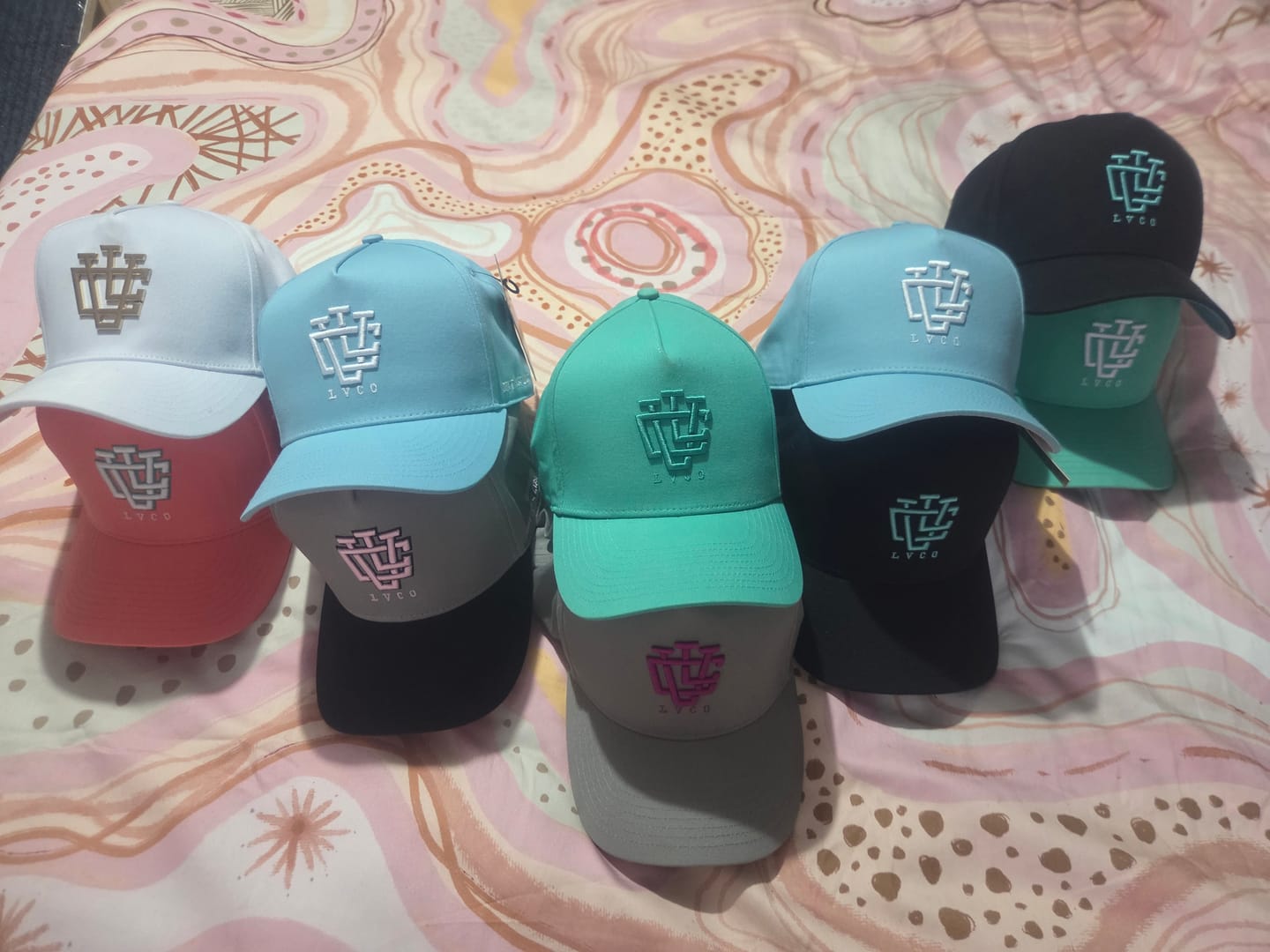 Customer photo review of SKYLINE BLUSH A-FRAME LVCO SNAPBACK