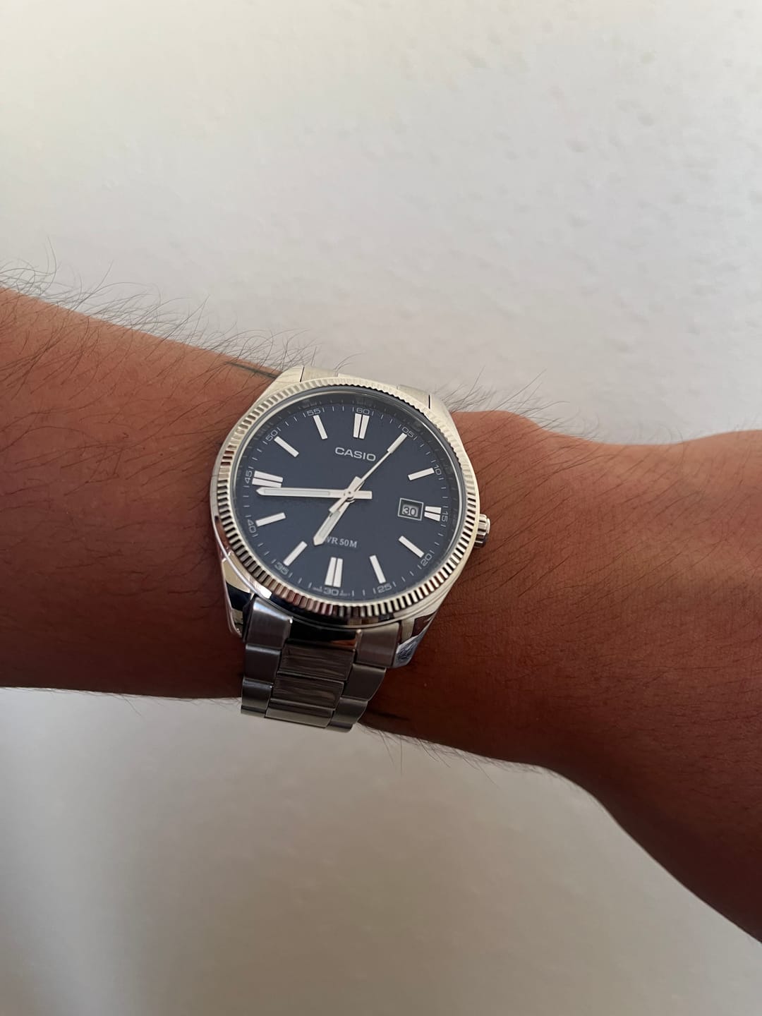 Customer photo review of Reloj Casio Análogo MTP-1302DA-2A1V Azul 38,5mm
