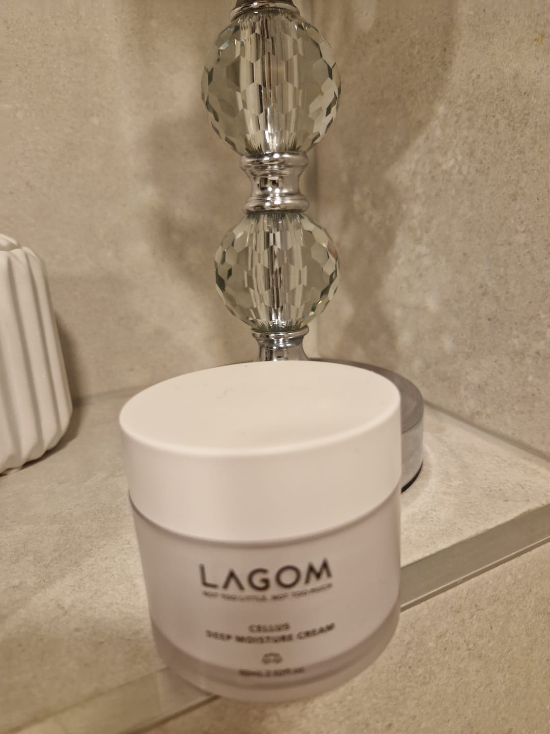 Customer photo review of Dziļi mitrinošs krēms ar cilmes šūnām Lagom Cellus Deep Moisture Cream
