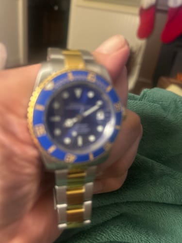 Customer photo review of Seikomariner Blue Twotone