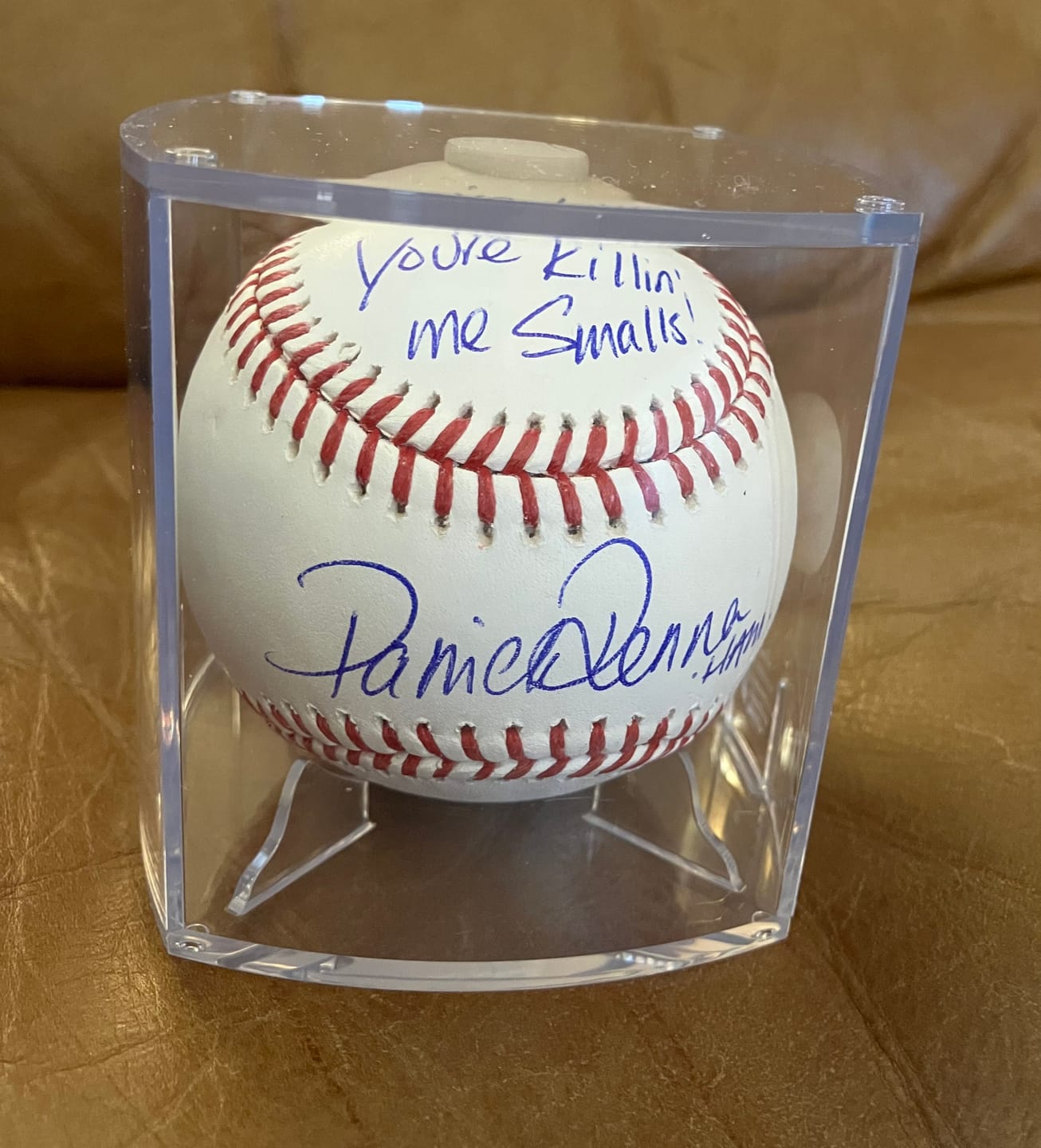 Customer photo review of Autographed Official MLB Baseball