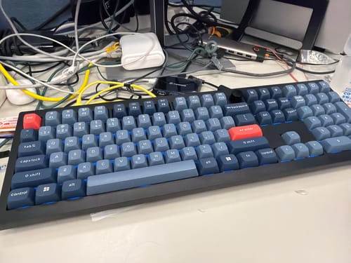 Customer photo review of Keychron V6 Max QMK/VIA 無線客製化機械式鍵盤(注音版本)
