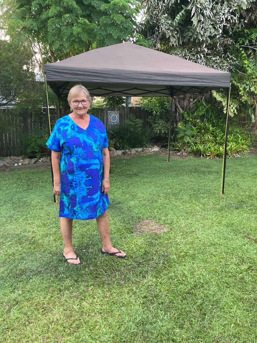 Customer photo review of Shift Dress (Reef)