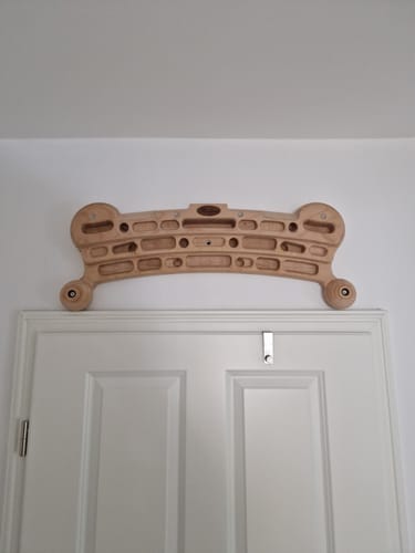 Customer photo review of Kraxlboard Rock B-Ware - Unser vergünstigtes Gesamtpaket für Anfänger und Profis. Große Griffauswahl und erweiterbar