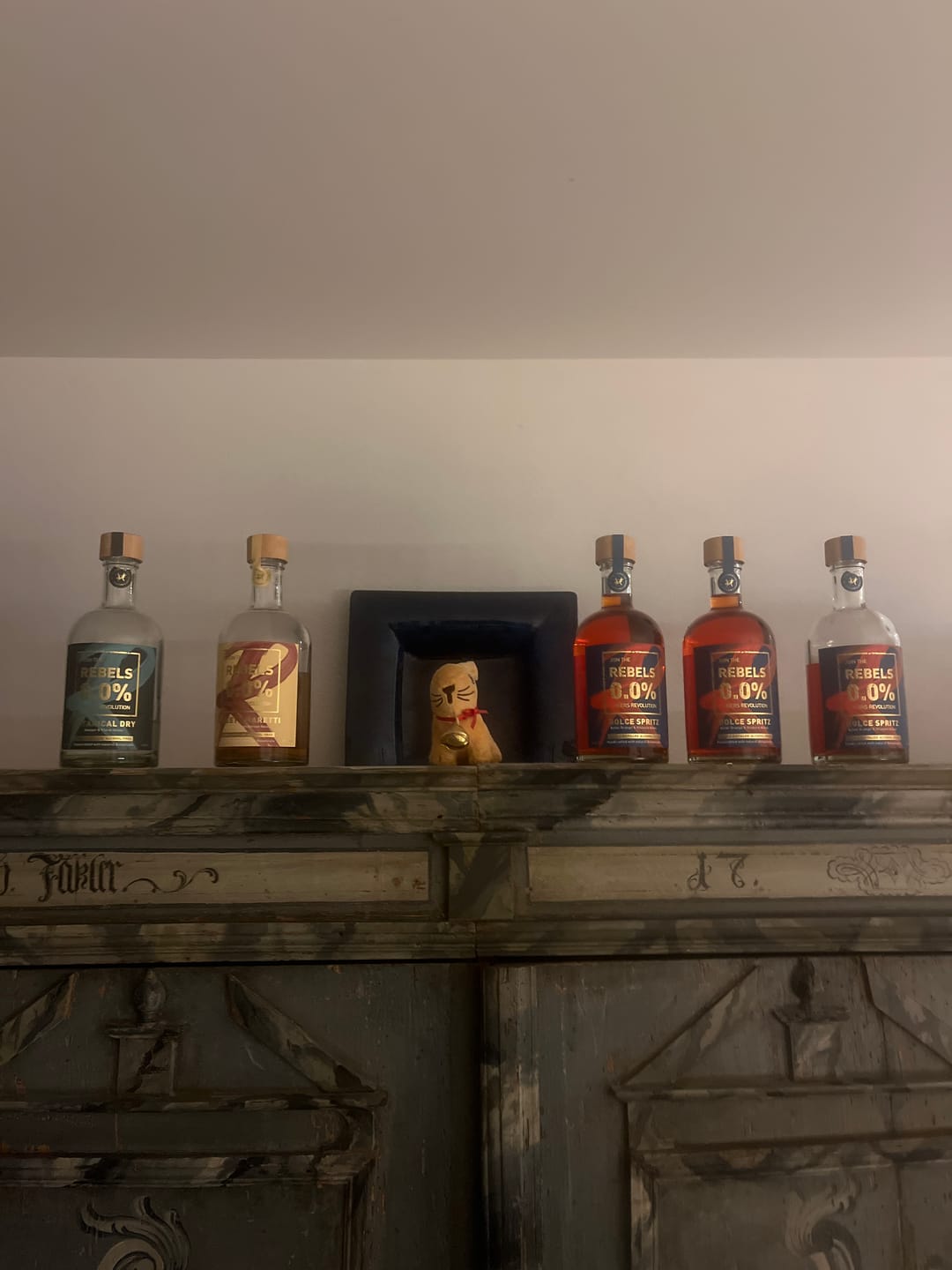 Customer photo review of REBELS 0.0% DOLCE SPRITZ (alcohol-free Spritz)