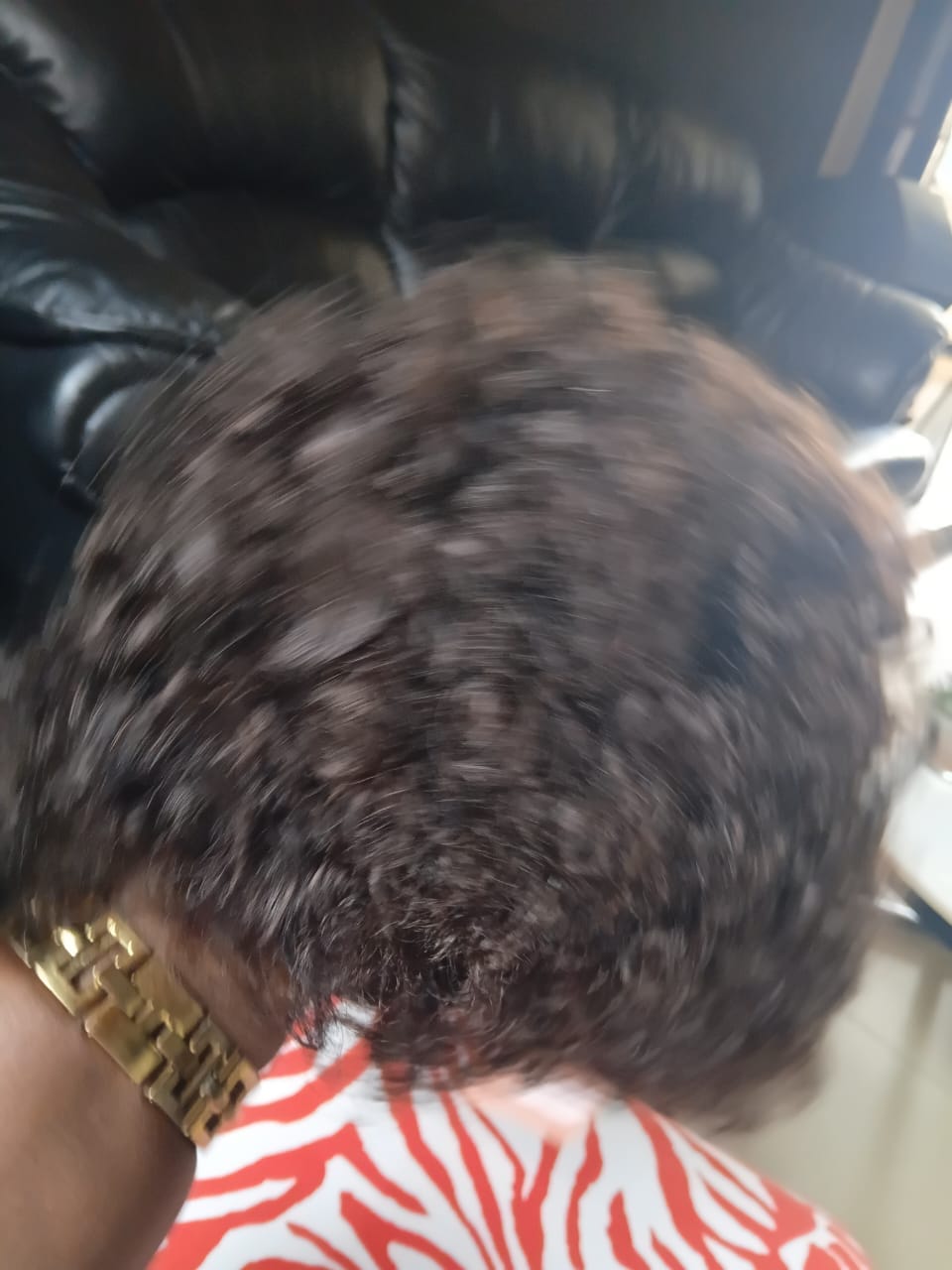 Customer photo review of Brazilian Full Cap Wig - Eva