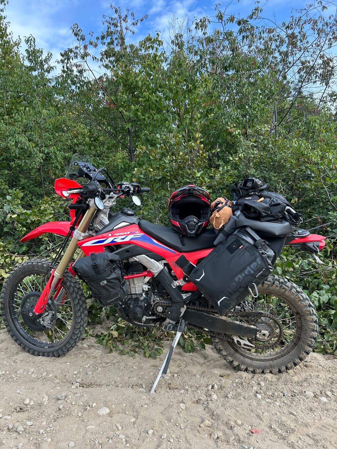 Customer photo review of [PREORDER 2nd Batch] ADVBags 70 – Rackless Saddle Bags