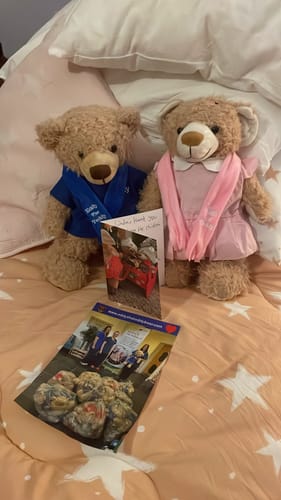 Customer photo review of Peggy The Teddy Bear