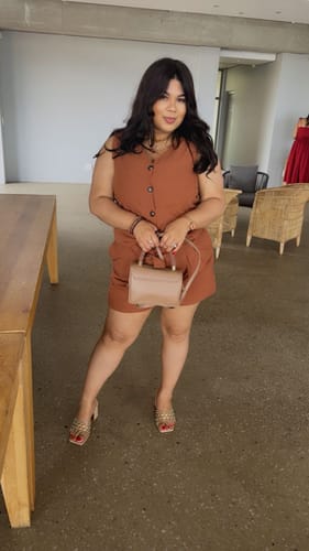 Customer photo review of Ruby Wigs | Catherine Long Black Human Hair Wig