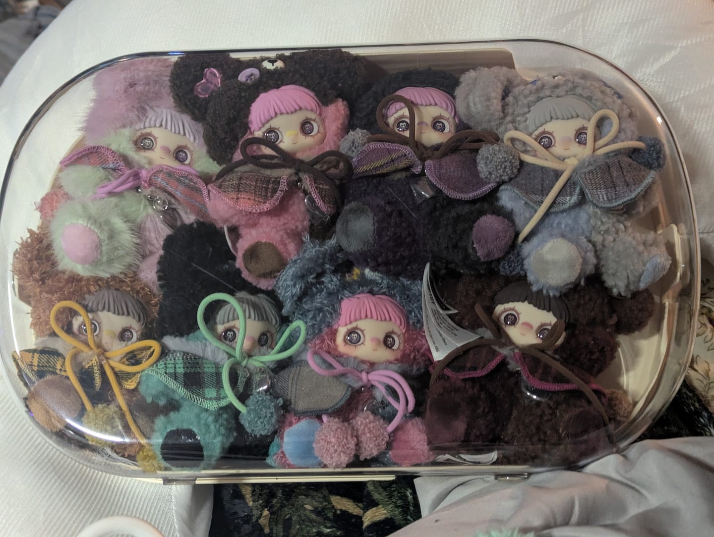 Customer photo review of MayMei Tiny Bear Cookie Series Plush Blind Box
