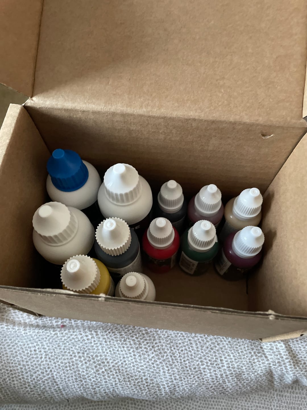 Customer photo review of Pack Pinturas Acrílicas Maqueta Amerigo Vespucci