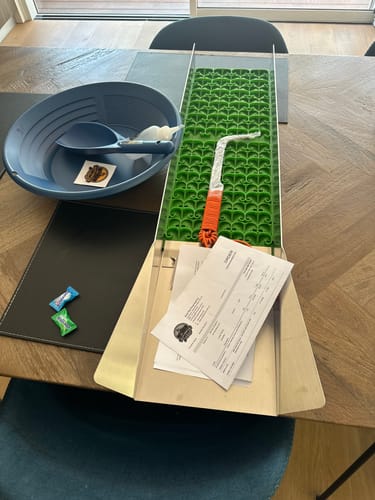Customer photo review of 888 Gold Rat sluice - with Mini cell Dream mat