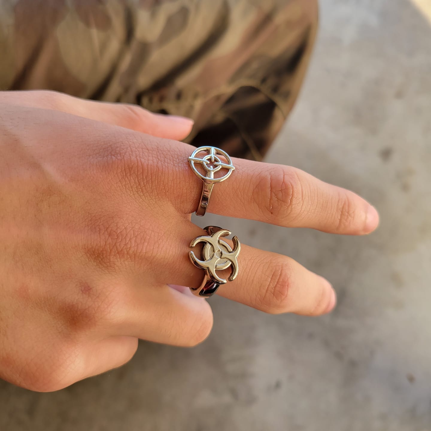 Customer photo review of BIOHAZARD RING
