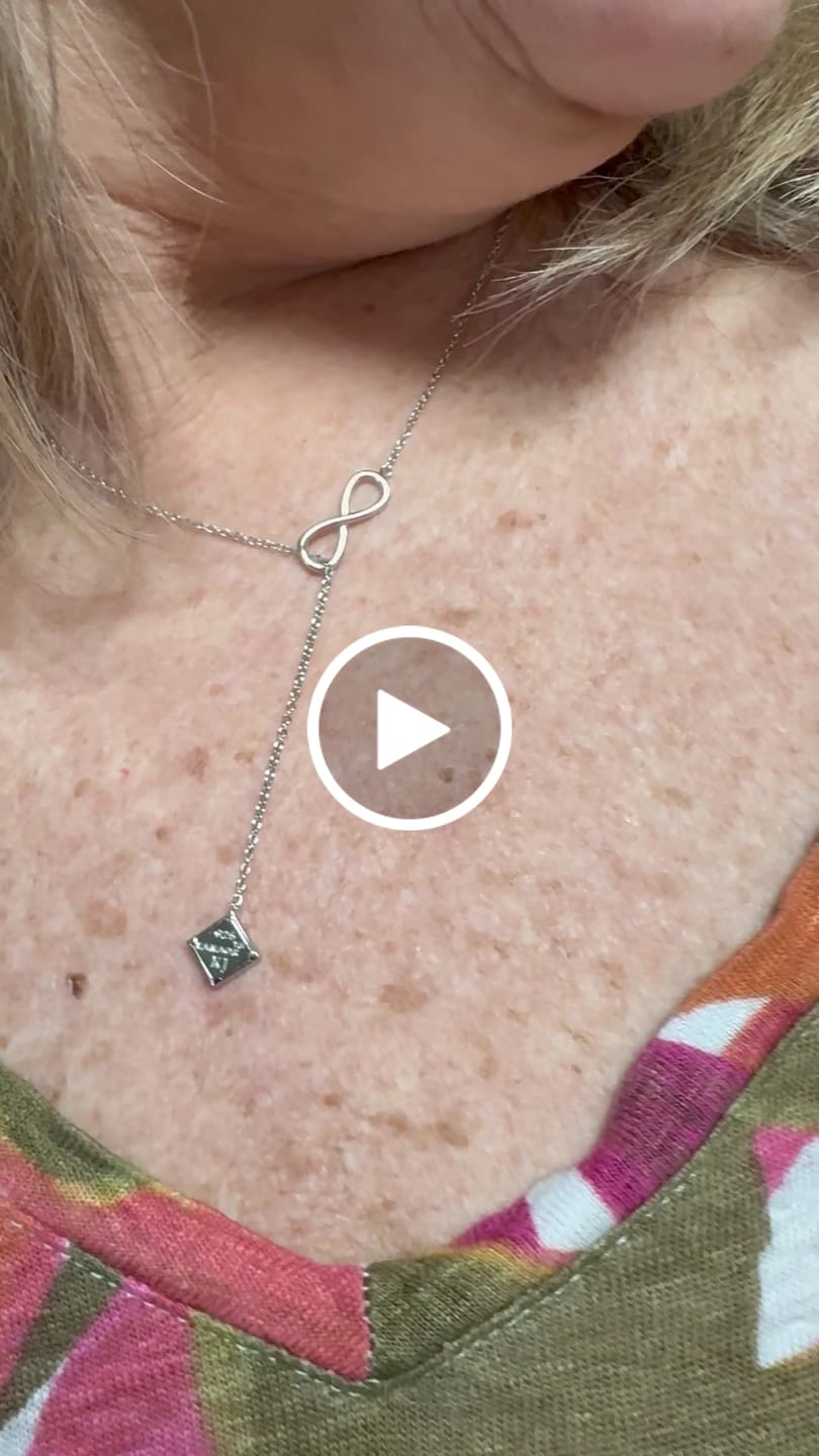 Customer video review of Infinity Necklace