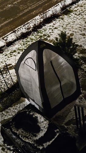Customer photo review of Überwinterungszelt "ICEDOME ThermoPLUS Deluxe" L 120 x B 120 x H 183 cm