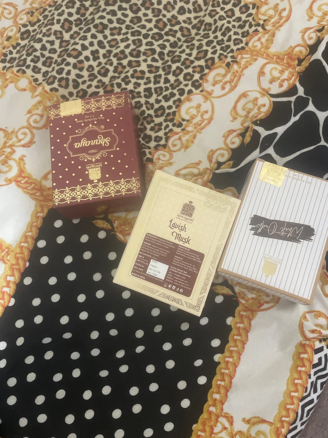 Customer photo review of Shanaya Gold Gourmand Perfume Spray 20ml