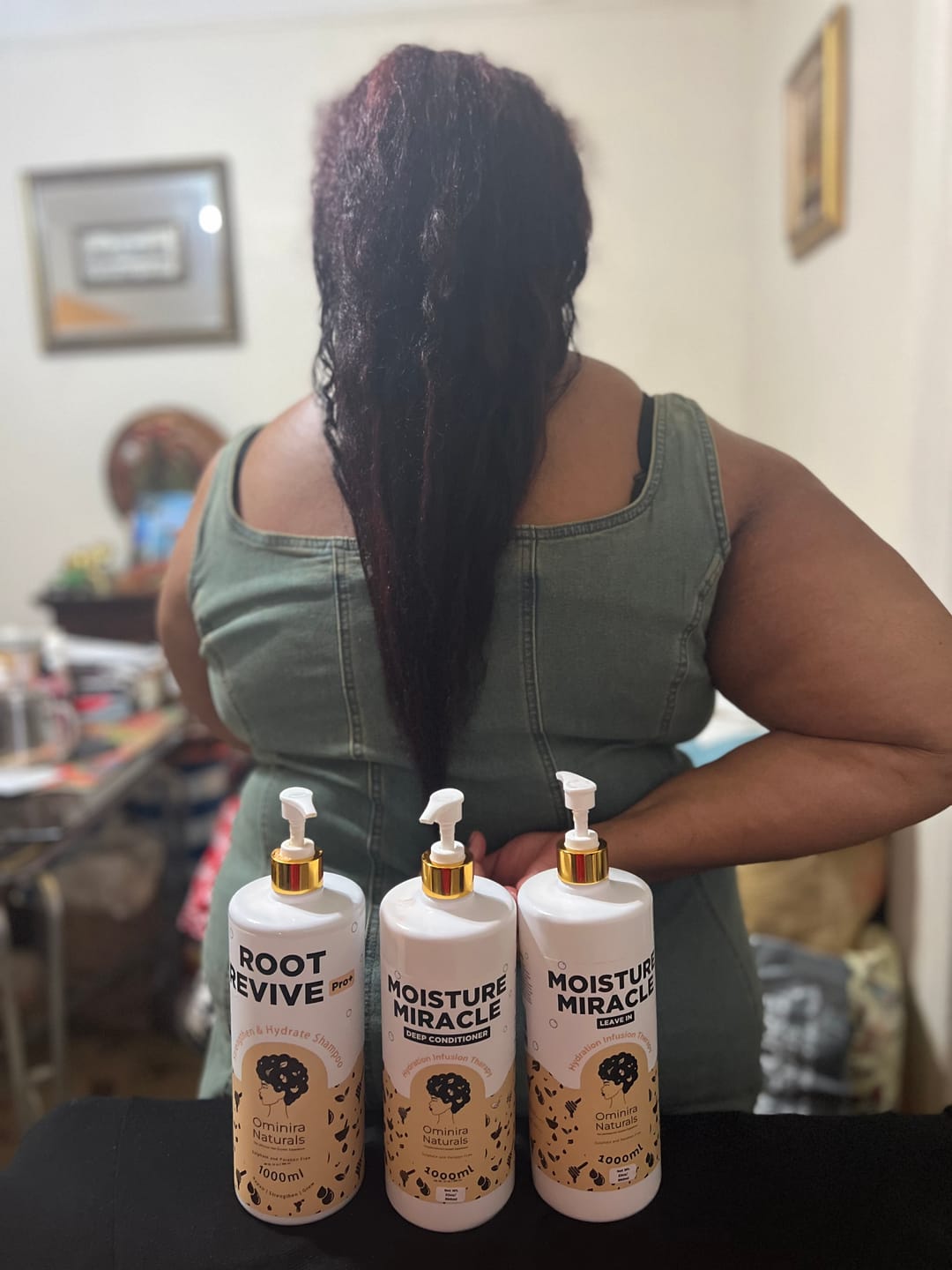 Customer photo review of Moisture Miracle - Deep Conditioner